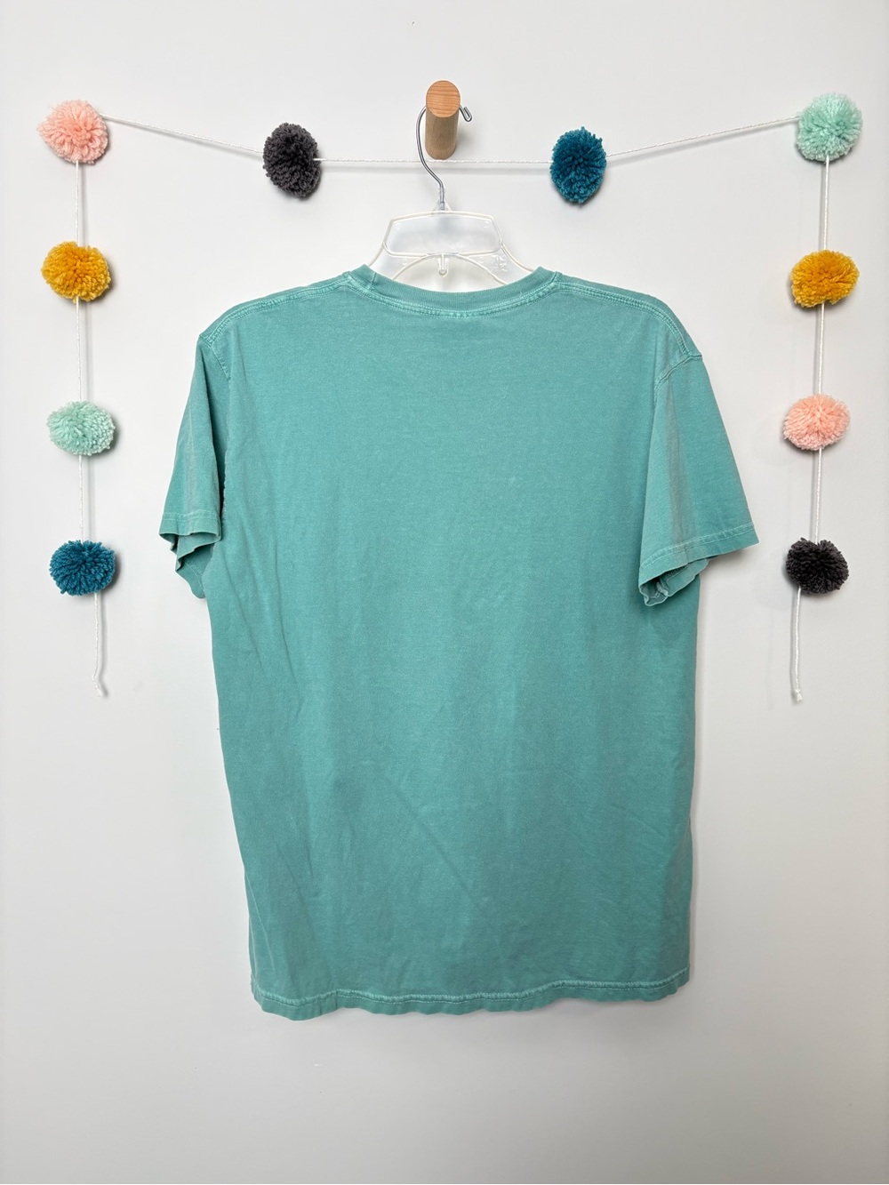 Mountain Movers Floral Fun Graphic Teal Tee - Picture 5 of 7